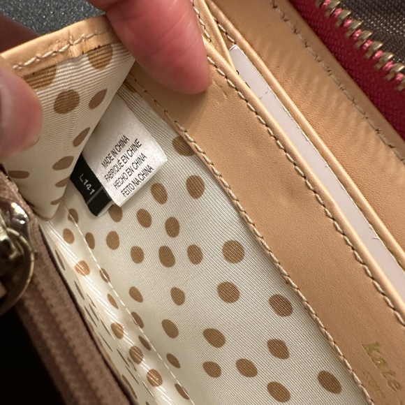 NWT Kate Spade Pink Leather Wallet - Picture 7 of 8